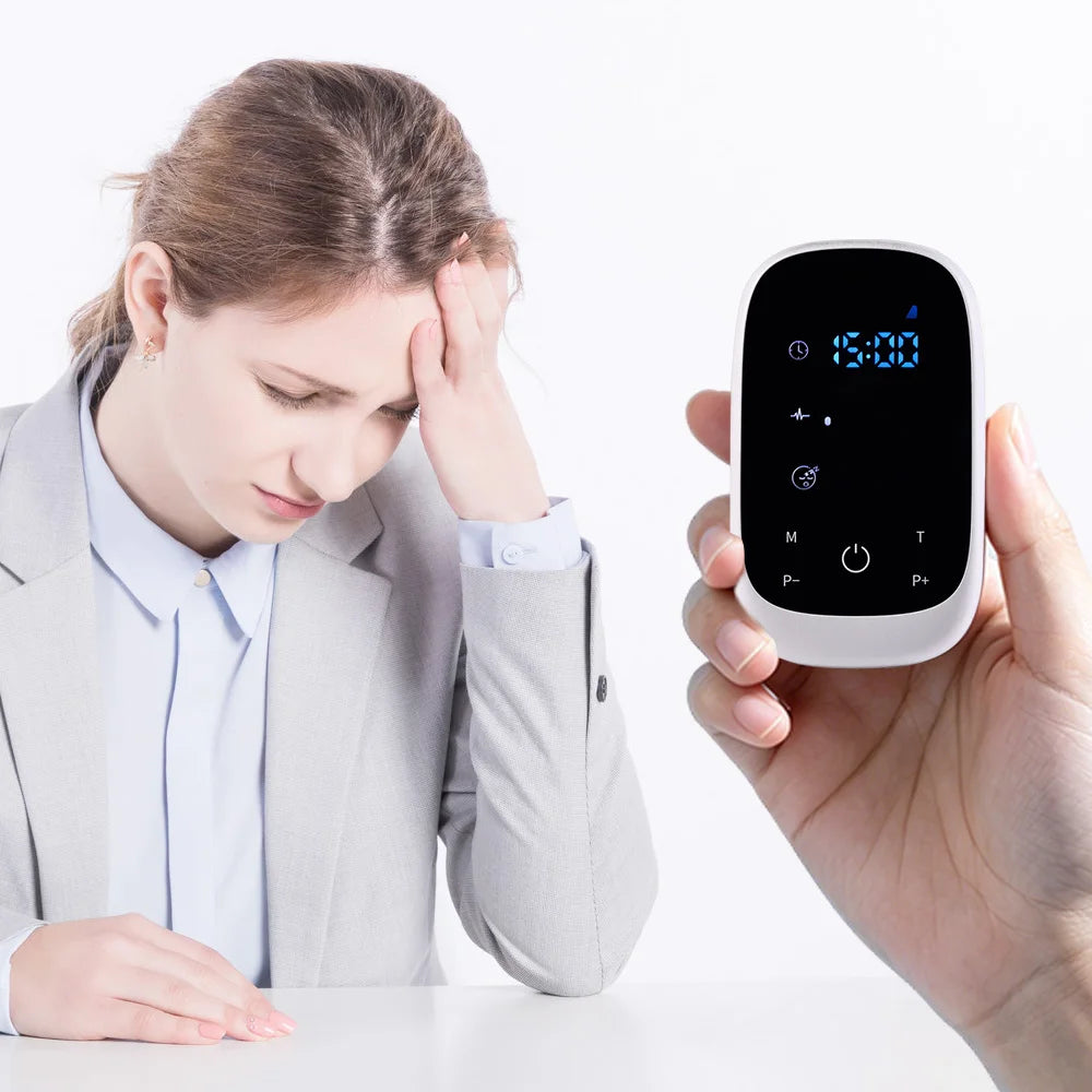 ATANG CES Brain Therapy Device Ear Clip Sleep Insomnia Aid