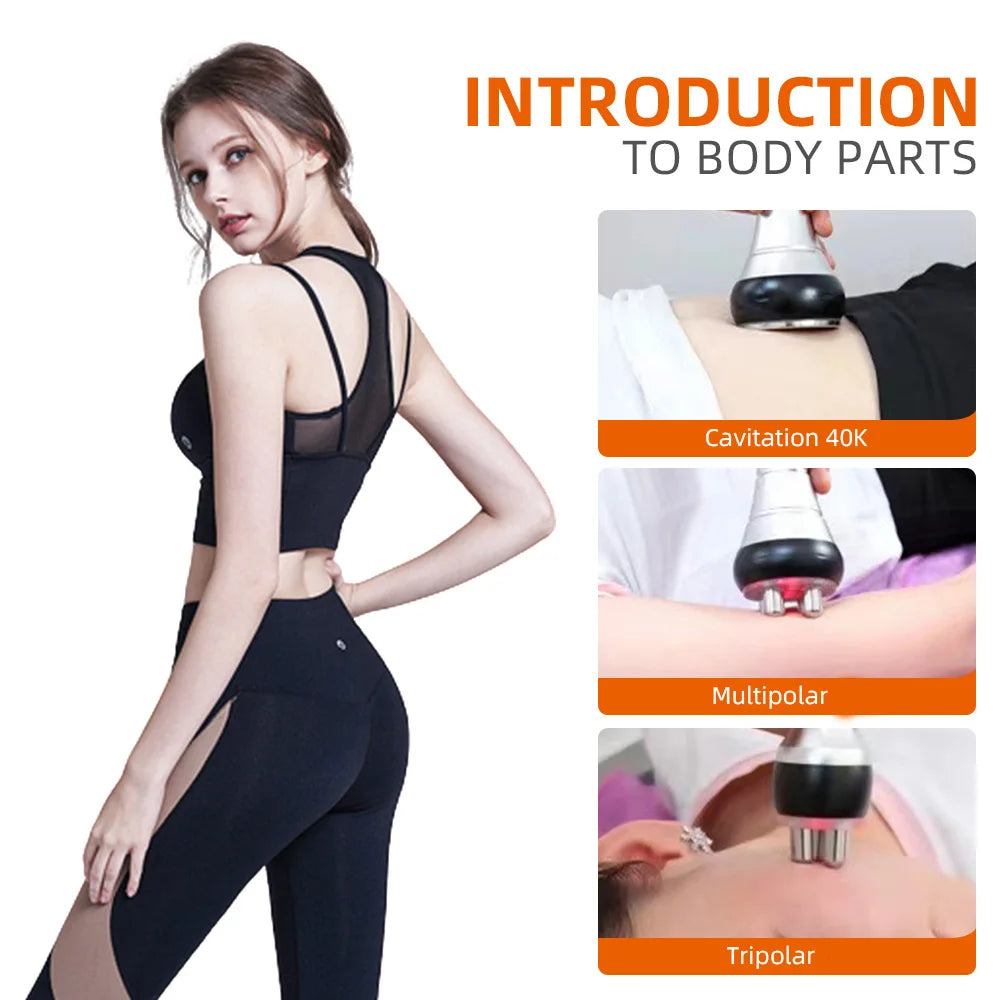Missheart 3 In 1 Multifunctional Cavitation Body Massager