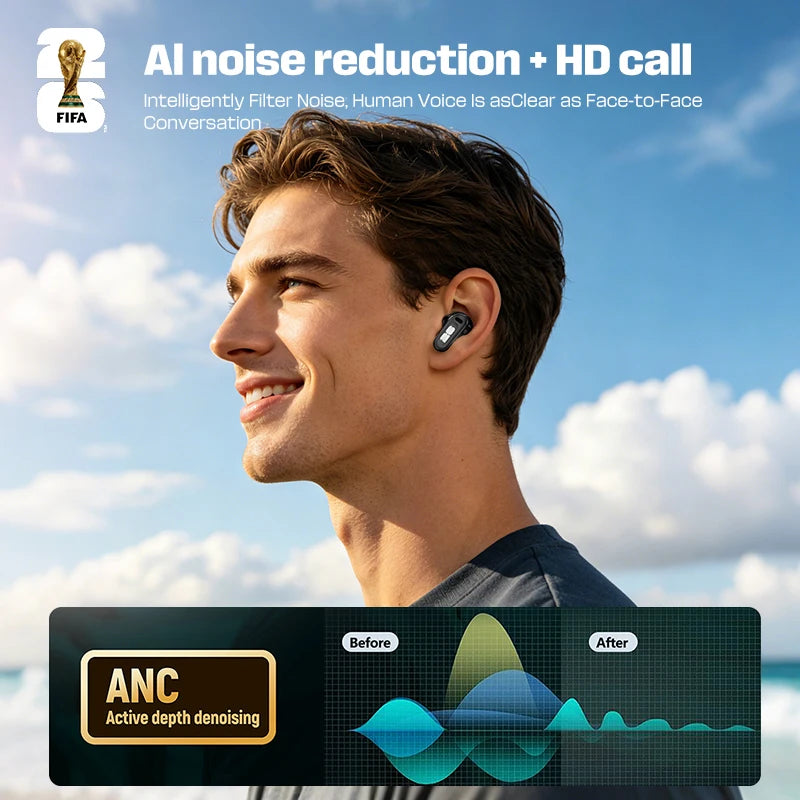 FIFA AI Translation Wireless Earbuds With Noise Cancelling