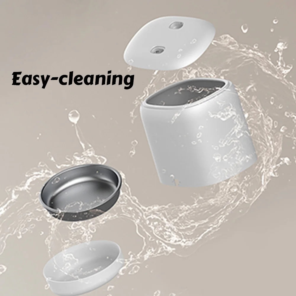 Nityers Automatic Cat Food Dispenser With Stainless Steel Bowl