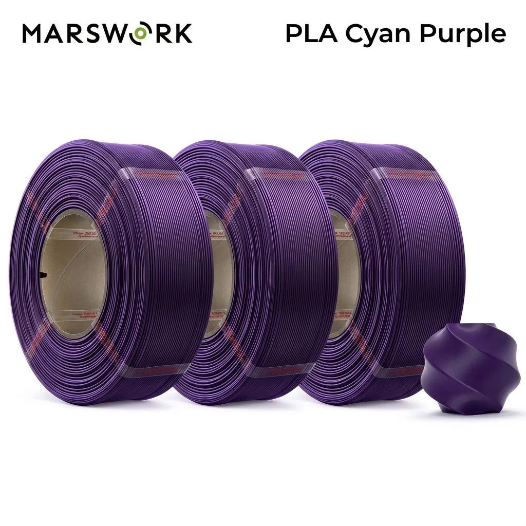 MarsWork PLA Filament Pre Dried AMS Compatible 3D Printer Spool