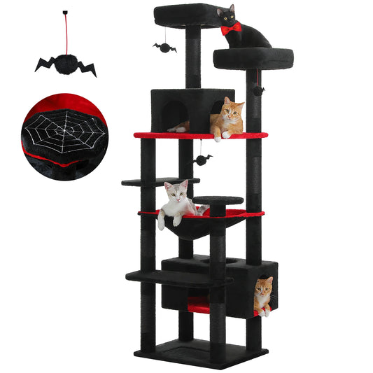 PAWZ Road Cat Tree With Sisal Posts, Hammock And Condos