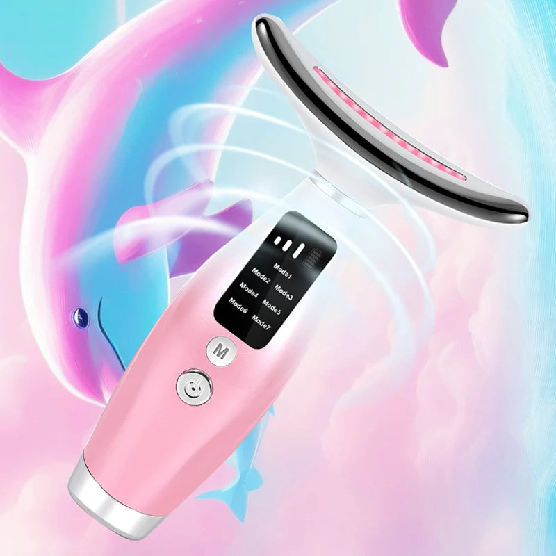 Cloud Prime Electric Face Neck Massager With Lifting And Firming Function