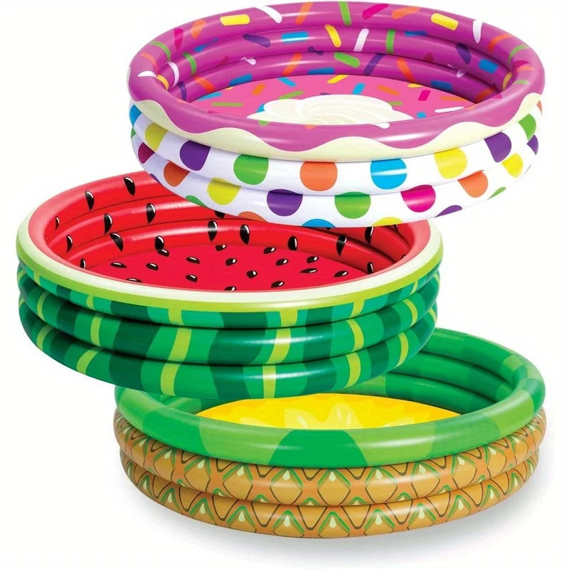 Joyfy 3 Pack Inflatable Kiddie Swimming Pool For Kids