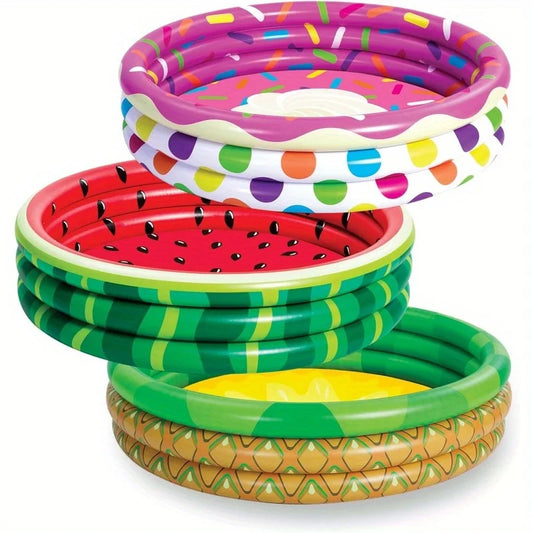 Joyfy 3 Pack Inflatable Kiddie Swimming Pool For Kids