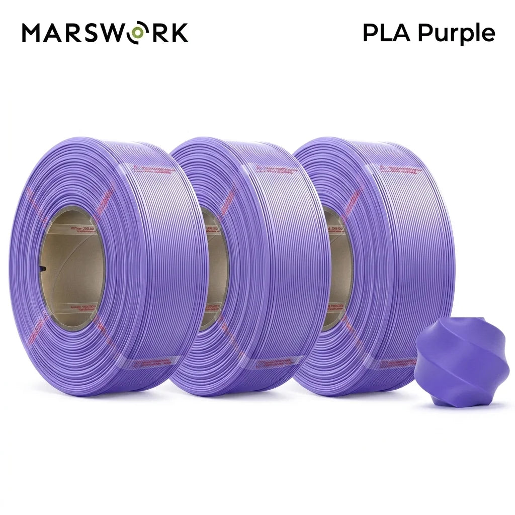MarsWork PLA Filament Pre Dried AMS Compatible 3D Printer Spool