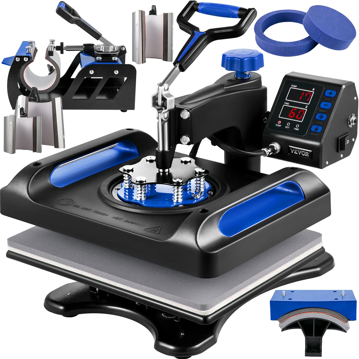 SucceBuy Eight In One Combo Heat Press Machine for Sublimation Transfers