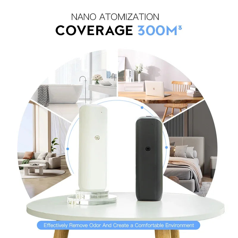 Namste Bluetooth Wall Diffuser Waterless Essential Oil Scent Air Machine