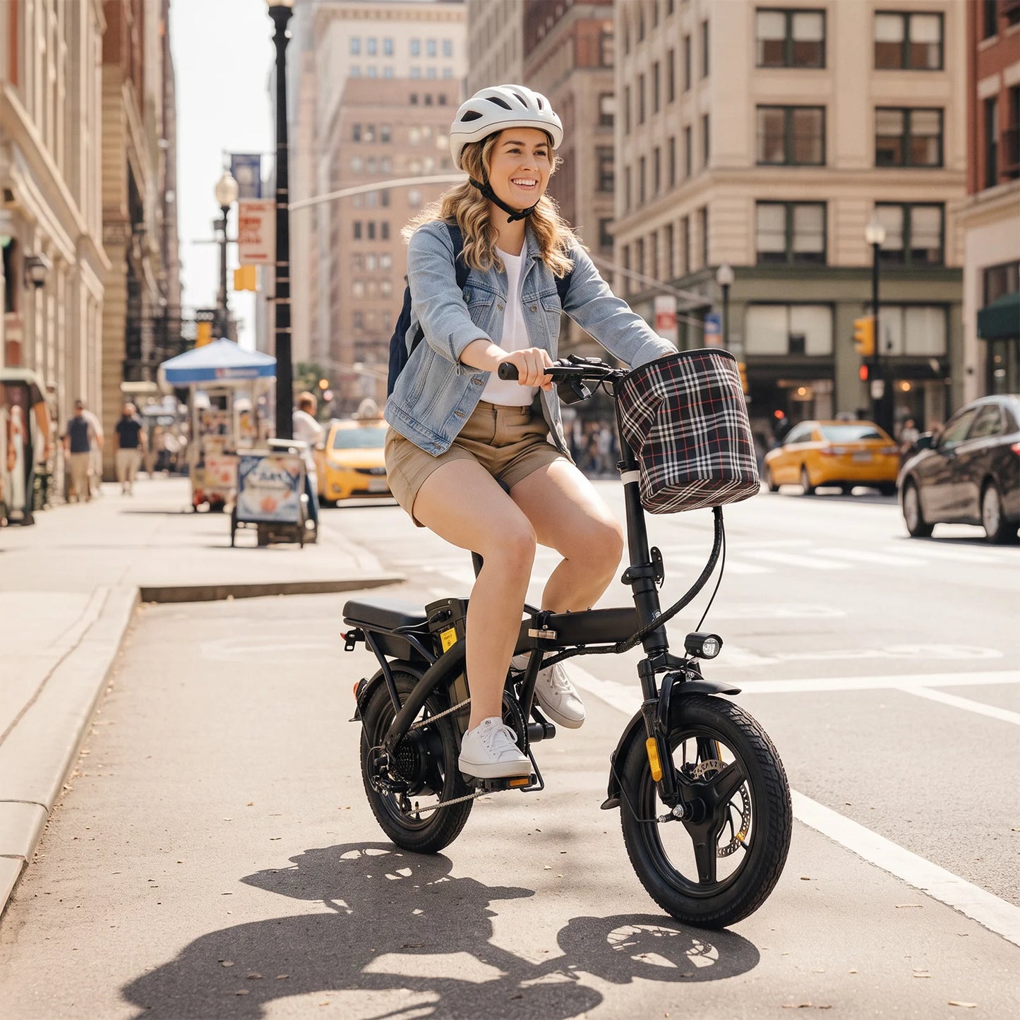 Hezzo T5 Folding Electric Bike With 750W Peak Power Motor