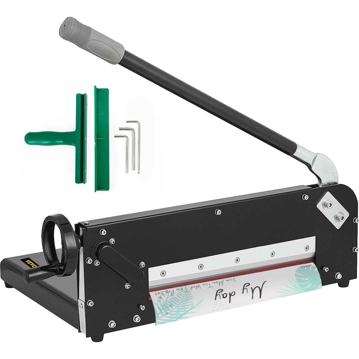 Heavy Duty Manual Guillotine Paper Cutter For Office Use