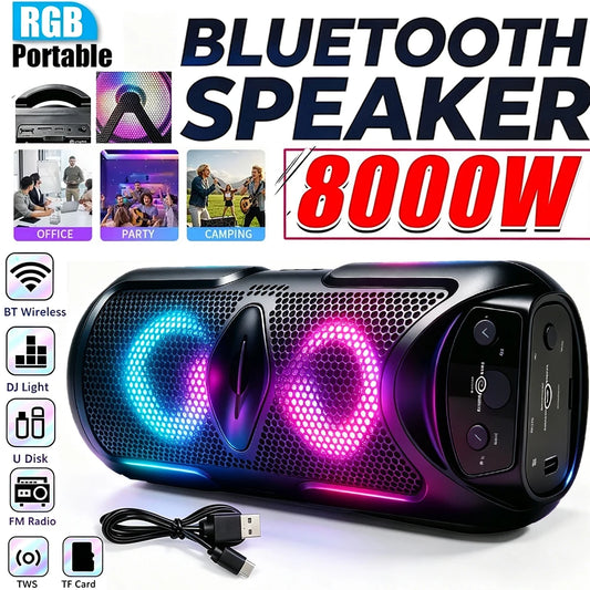 Cinolink Portable Bluetooth Speaker With FM Radio And USB-C