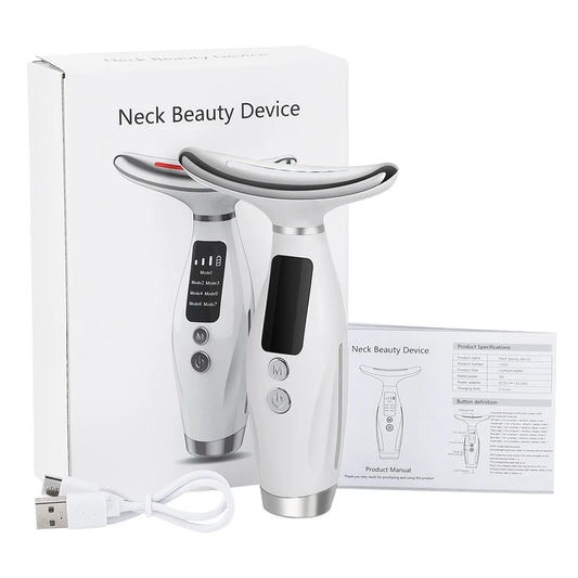 LED Facial Massager For Skin Tightening And Anti Wrinkle Care