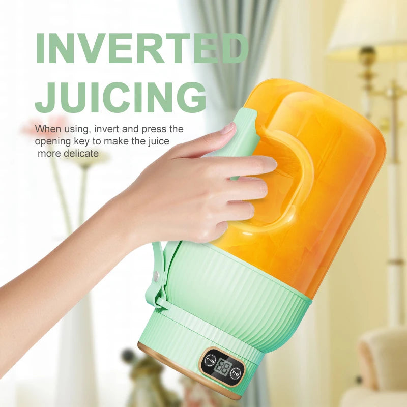 Portable Handheld USB Charging Fruit Juicer Blender Machine Smoothie