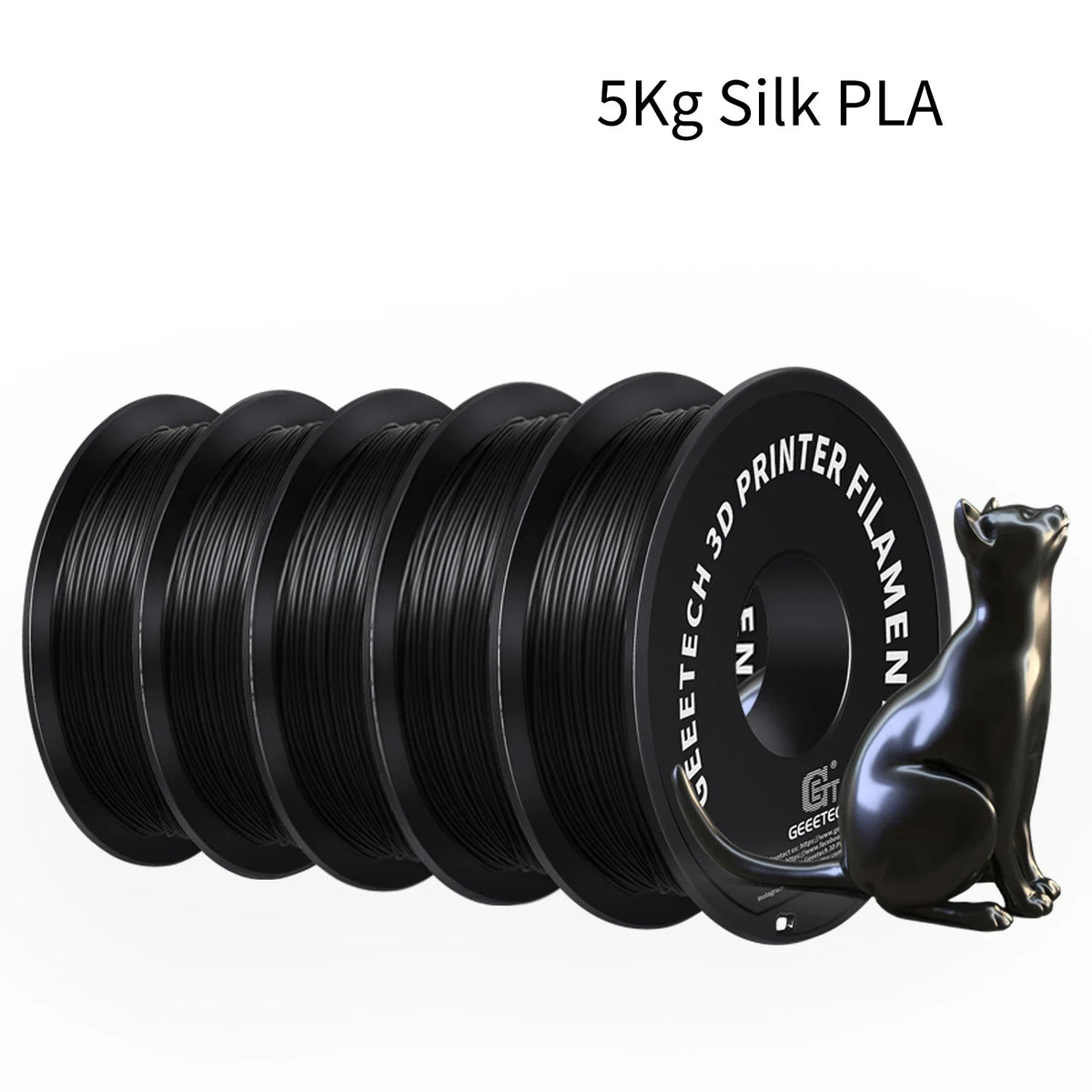 Geeetech Silk PLA Filament 3D Printing High Gloss Vacuum Sealed