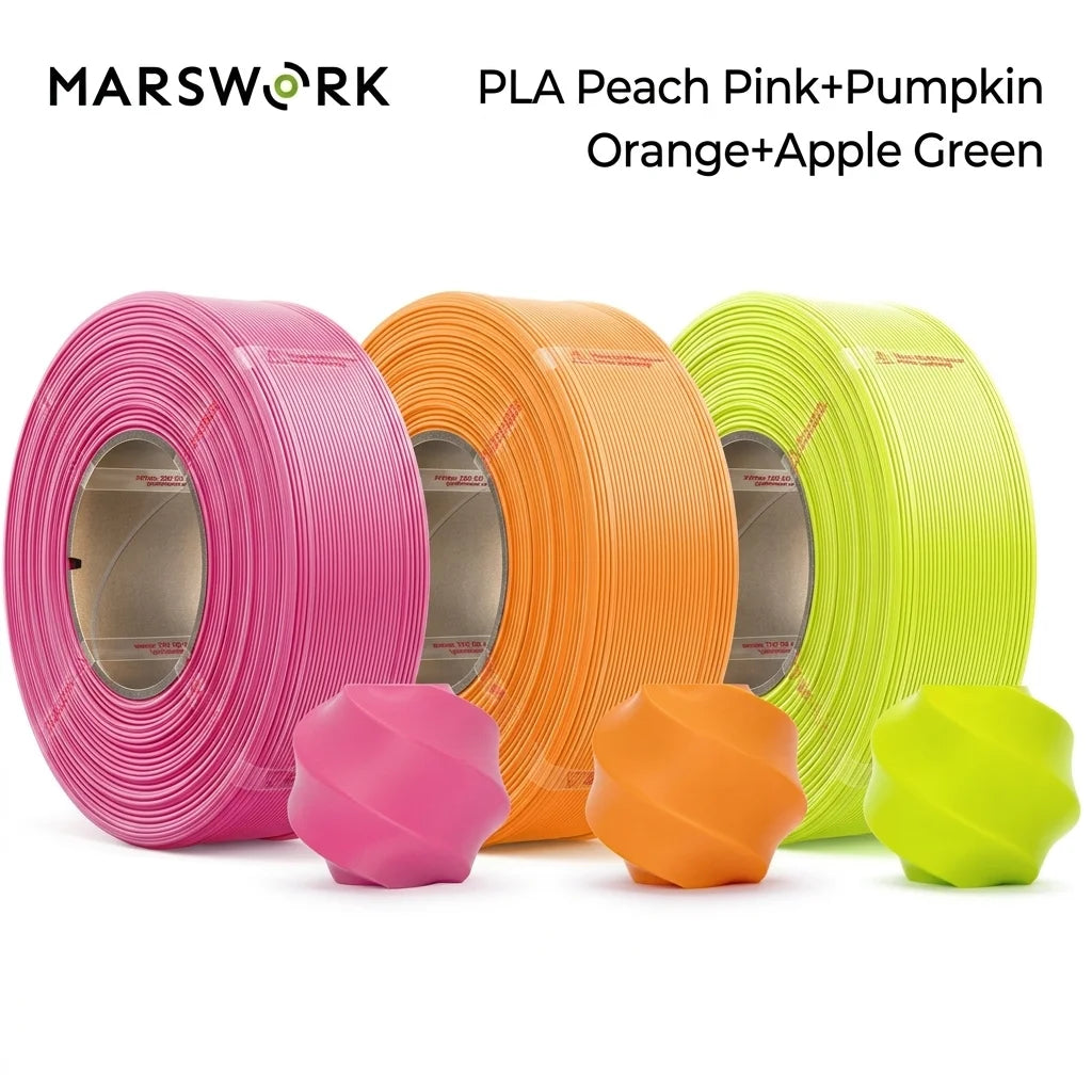 MarsWork PLA Filament Pre Dried AMS Compatible 3D Printer Spool