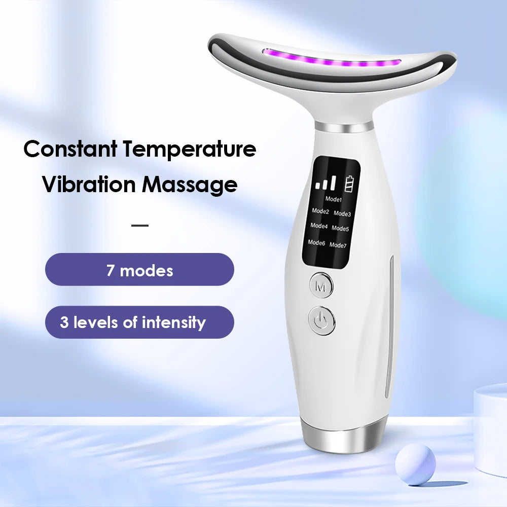 LED Facial Massager For Skin Tightening And Anti Wrinkle Care