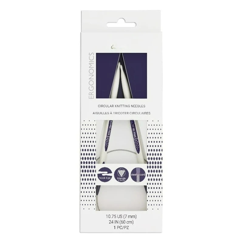 Ergonomic Circular Knitting Needles High Performance Plastic Tips