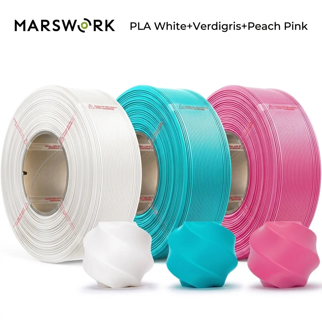 MarsWork PLA Filament Pre Dried AMS Compatible 3D Printer Spool