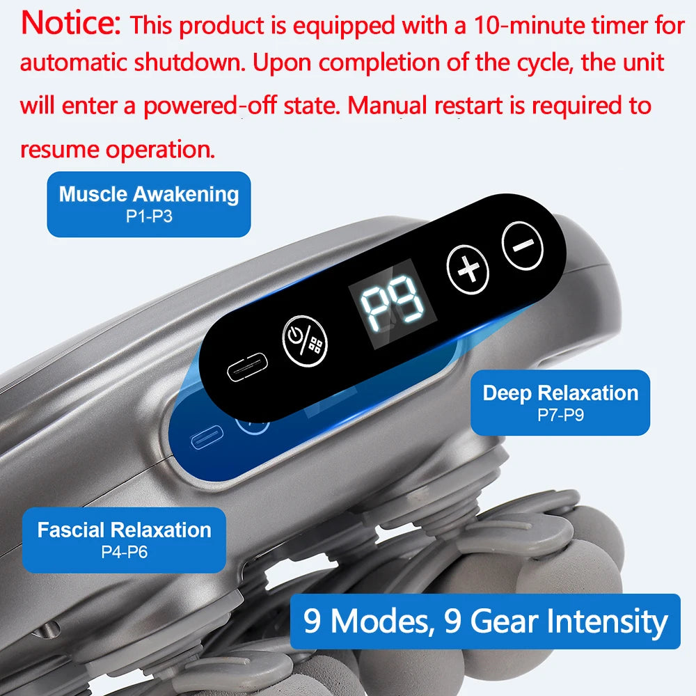 Foreverlily 22 Head Fascia Massage Gun for Muscle Relief