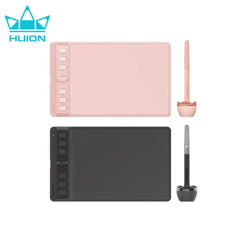 Huion Inspiroy 2S Graphics Tablet With PenTech 3 Battery Free Stylus