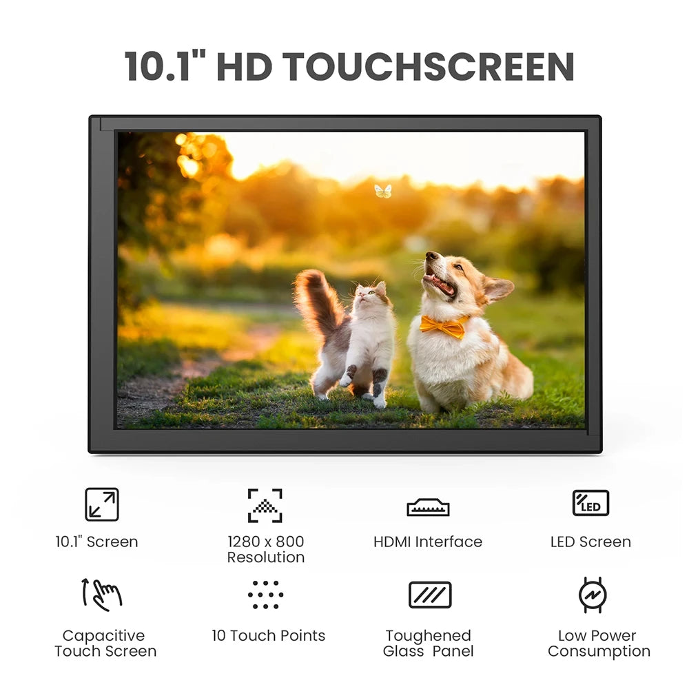 Eyoyo Driver Free Ten Point Capacitive Touchscreen Monitor Raspberry Pi
