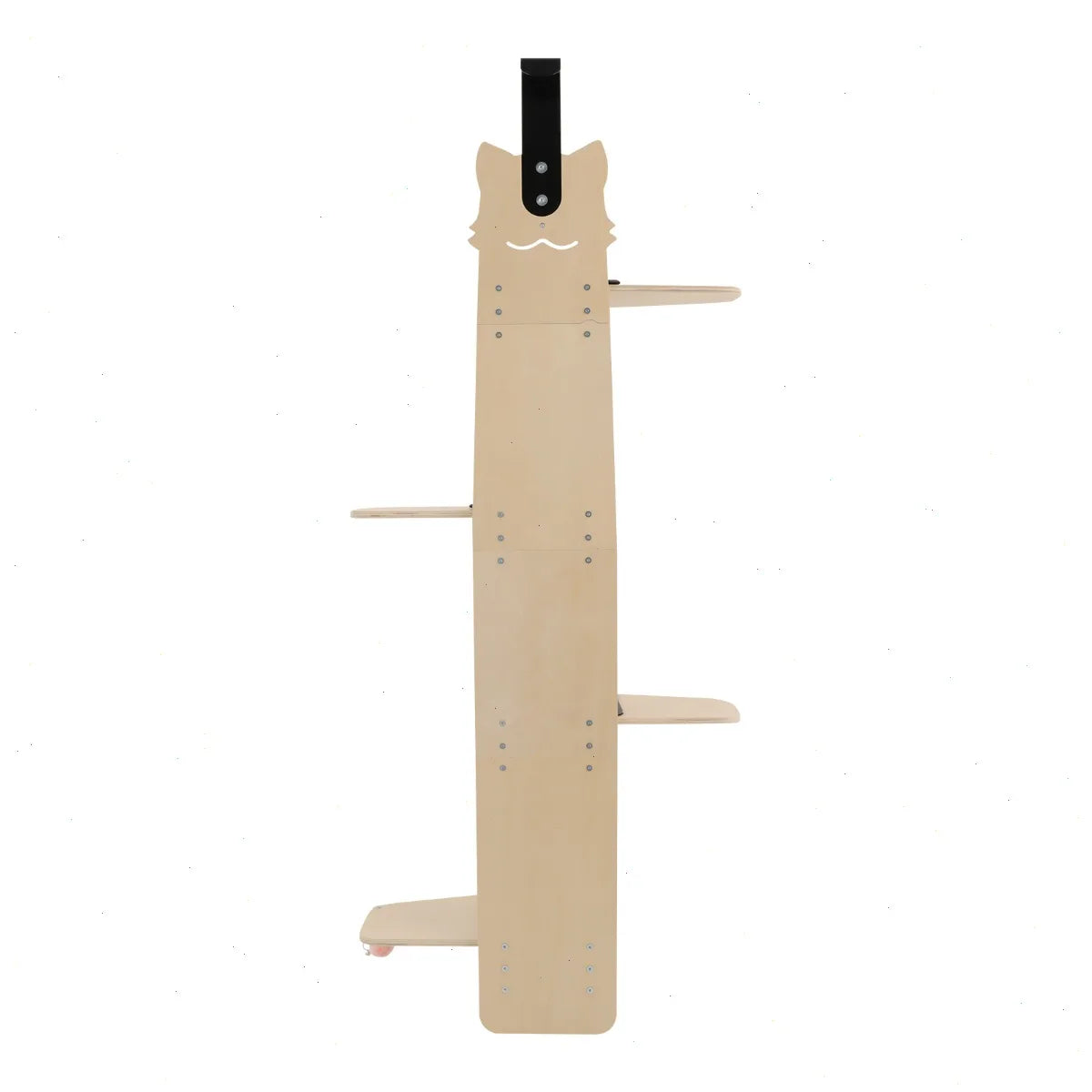 Door Hanging Cat Tree With Scratch Post And Wooden Shelves