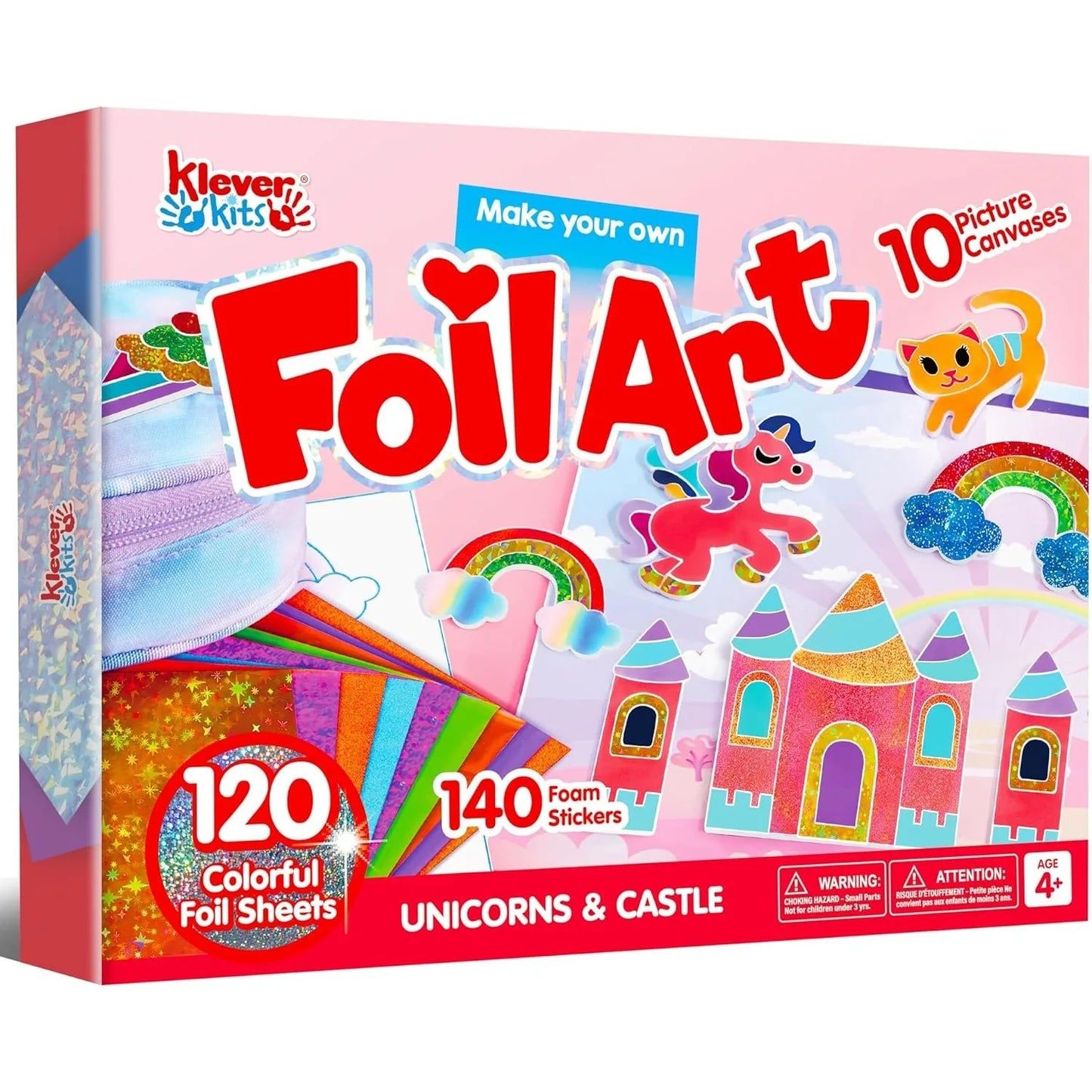 Joyfy Mess Free Foil Art Kit Creative Kids Coloring Crafts