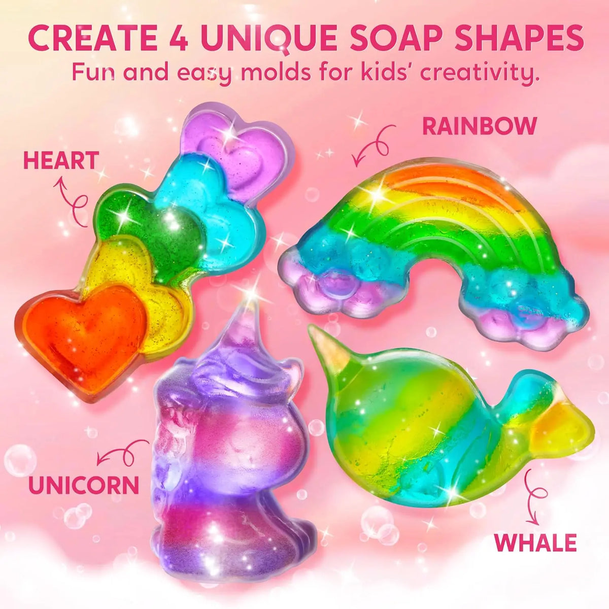Joyfy Unicorn Soap Making Creative Craft Kit For Kids