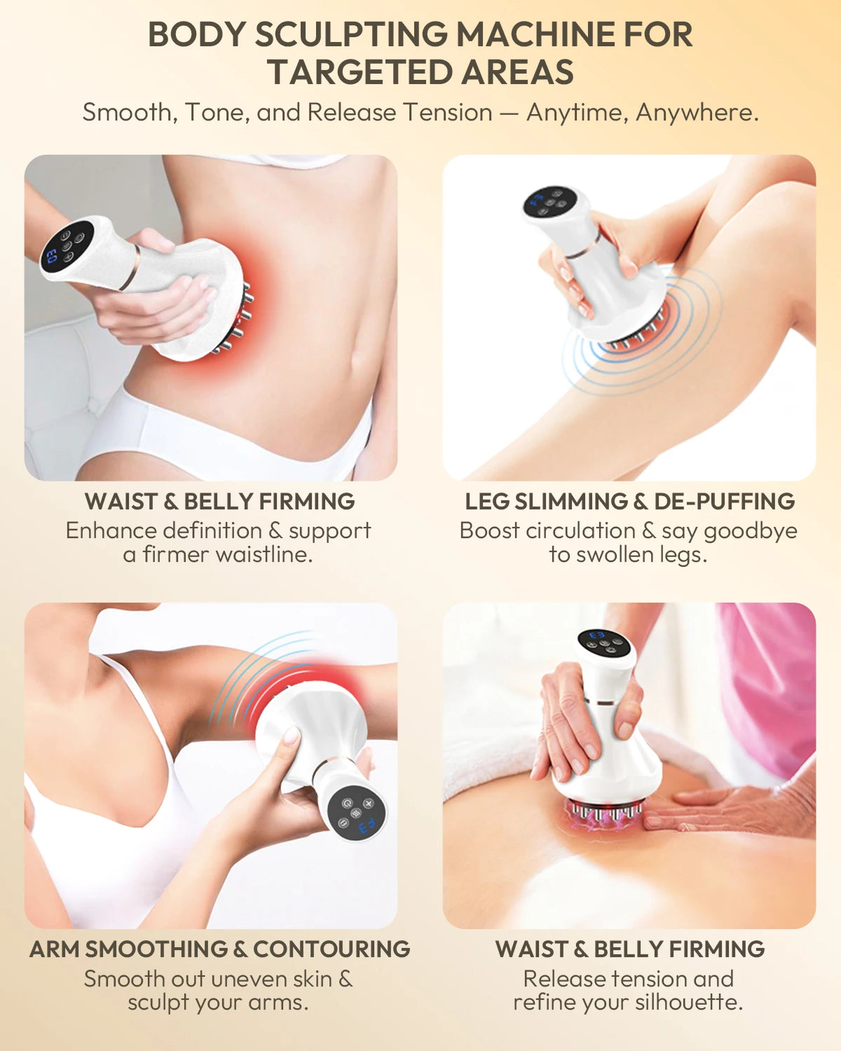 Lymphatic Drainage Massager for Body Sculpting and Relaxation
