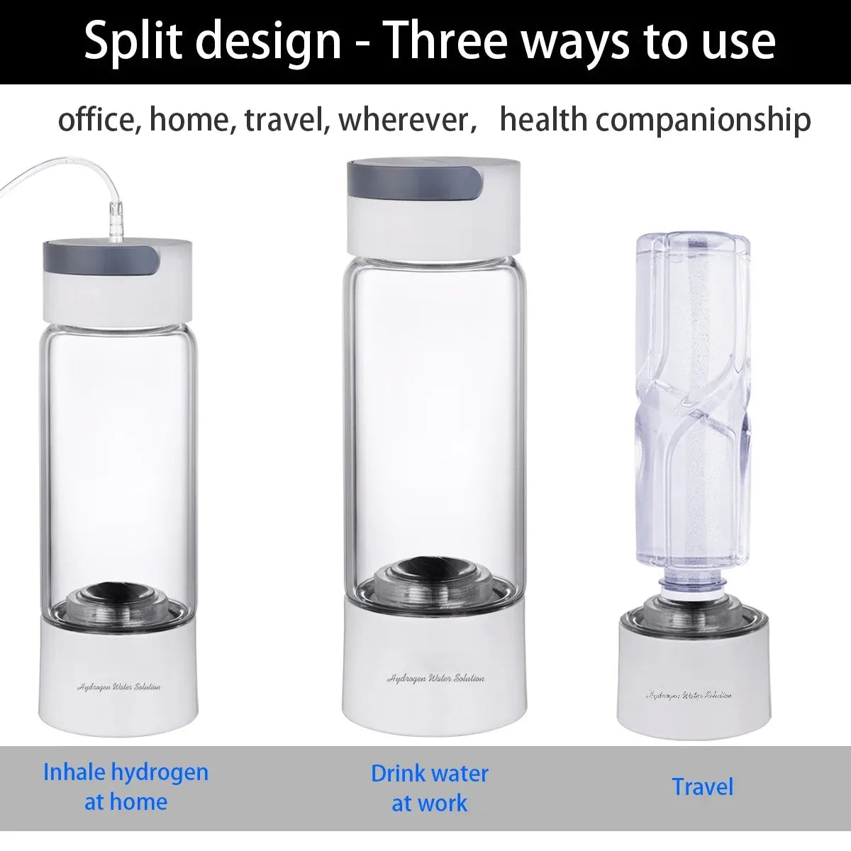 Chcyus Dual Chamber Hydrogen Rich Water Generator Bottle Ionizer