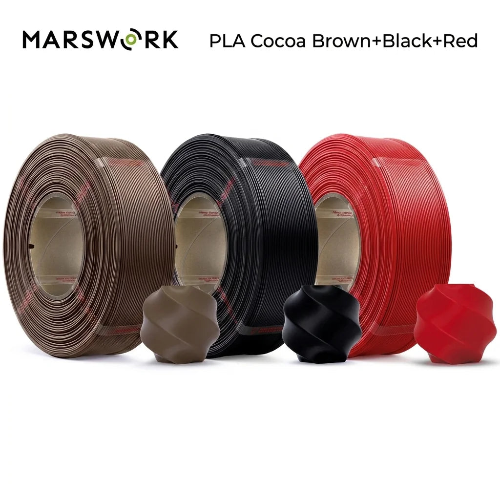MarsWork PLA Filament Pre Dried AMS Compatible 3D Printer Spool
