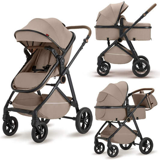 B Childhood Foldable 2 In 1 Baby Stroller With Adjustable Canopy