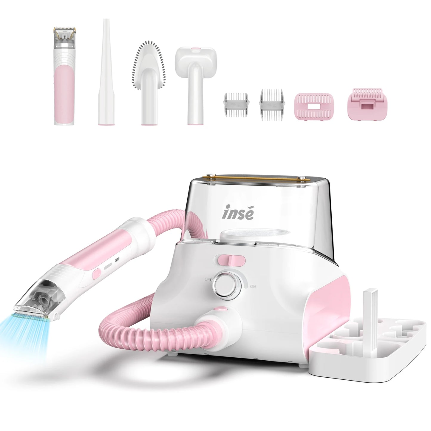 Inse Corded Dog Grooming Vacuum With Low Noise Dust Box