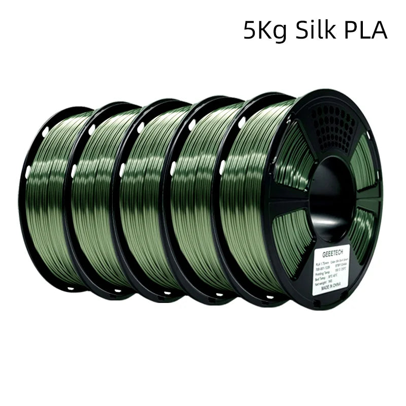 Geeetech Premium Silk PLA 3D Printer Filament High Gloss Finish